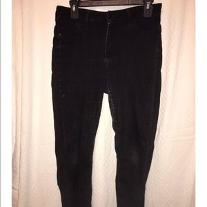 Old Navy Black Rockstar High Rise Skinny Jeans